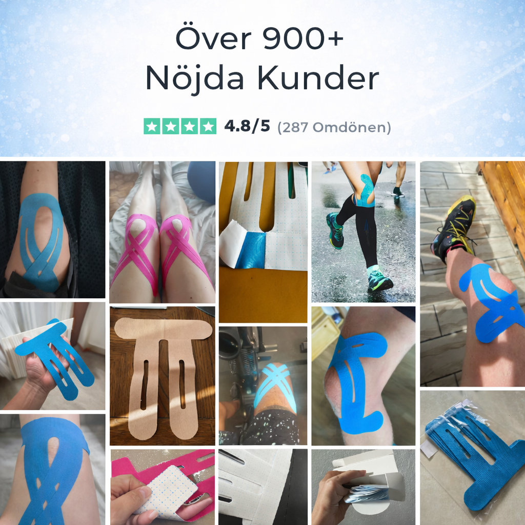 KneeSupport™ – Stödtejp för knä